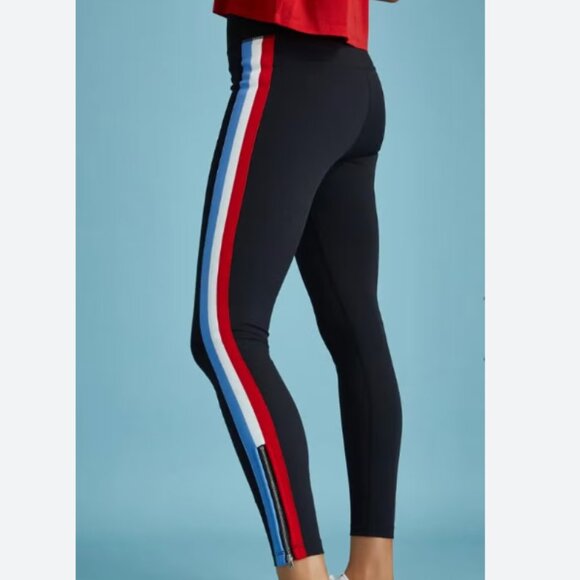 Spiritual Gangster Side Stripe Track Tights Leggings - Size Small $108 - Picture 8 of 9